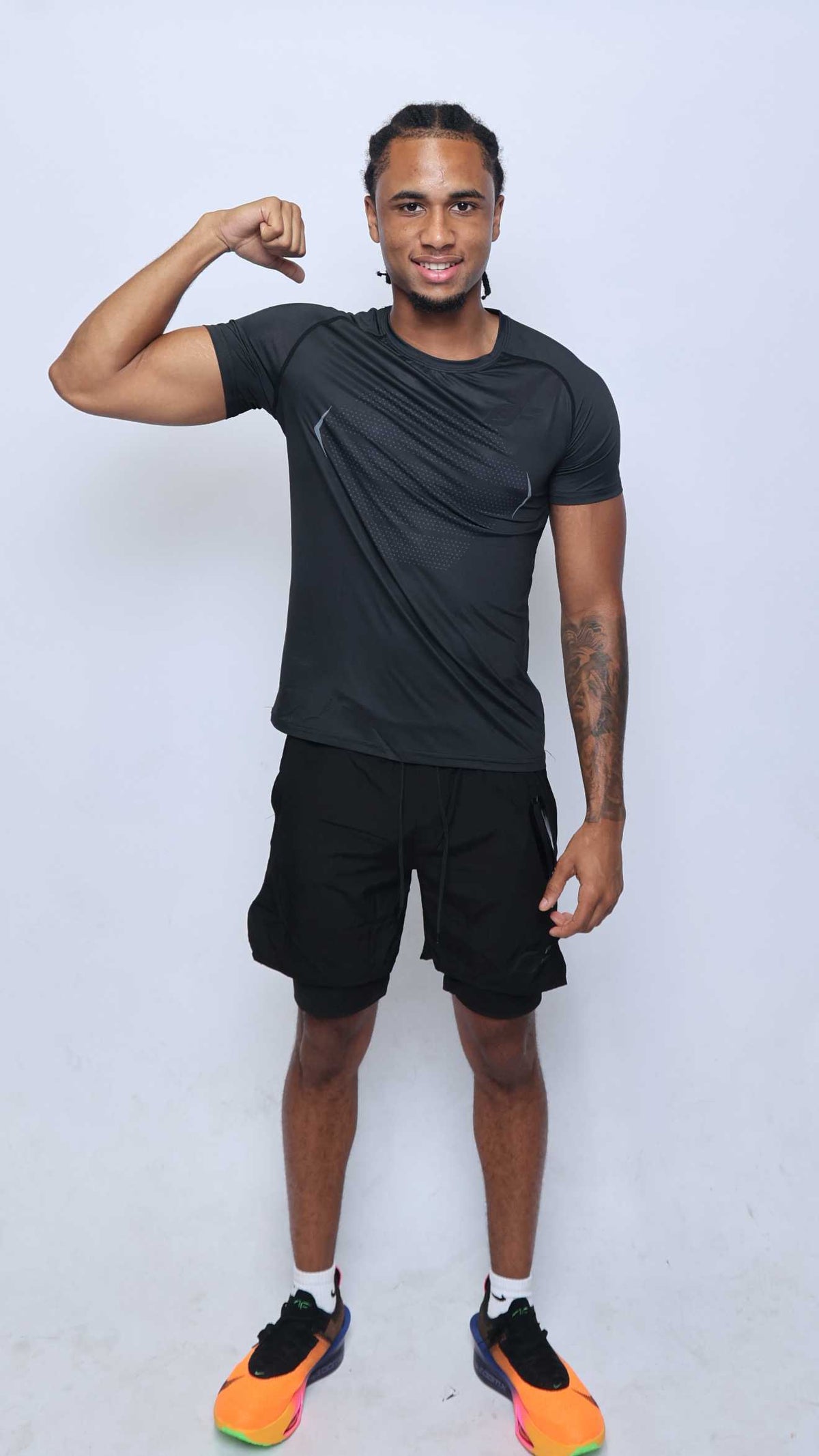 Men’s 2-in-1 Shorts (Black)