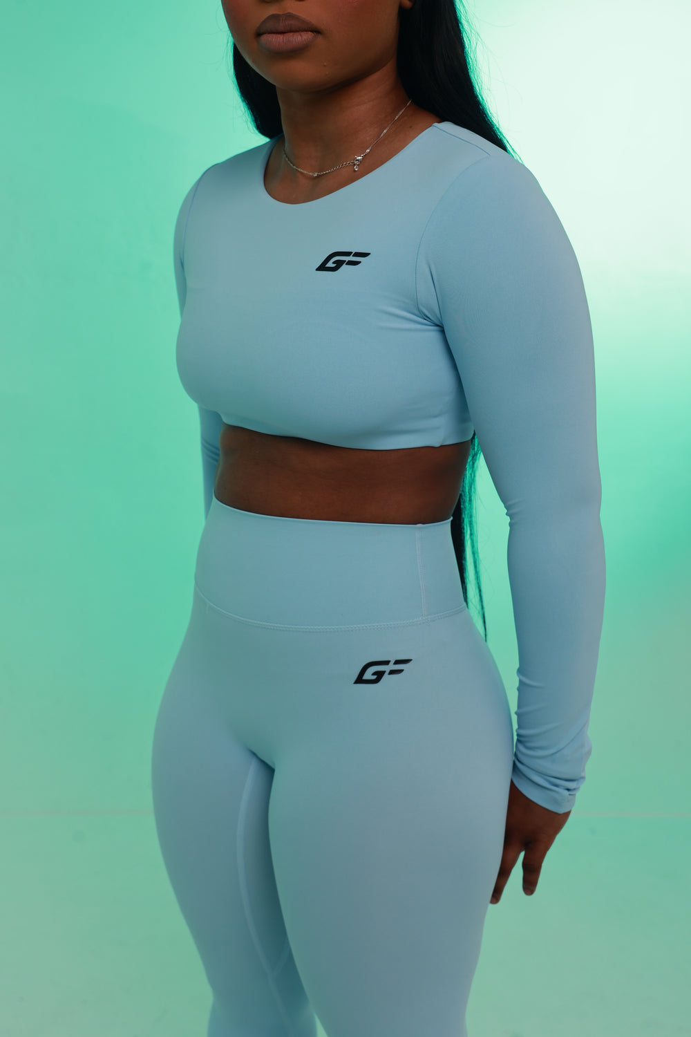Women’s aero crop top tee